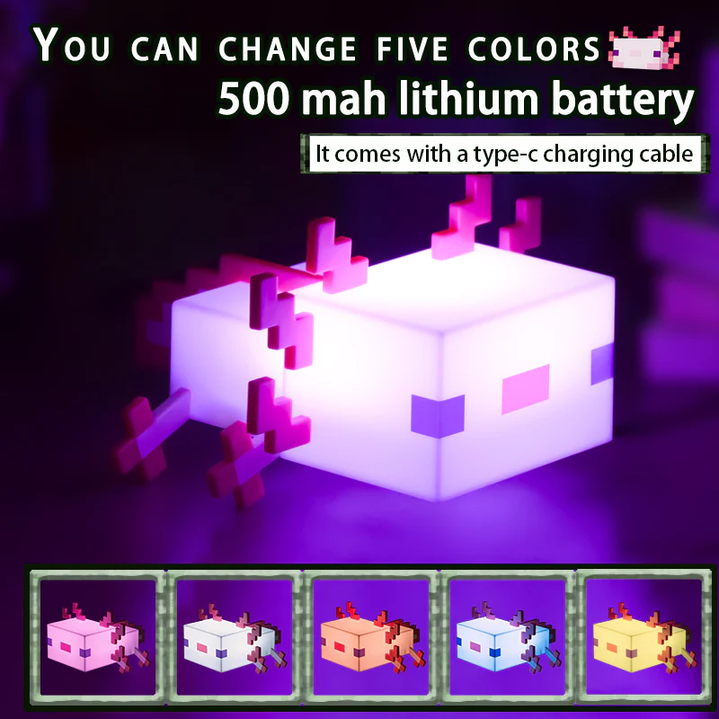 Pixel Pet Newt Night Light™