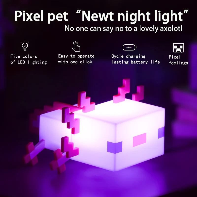 Pixel Pet Newt Night Light™